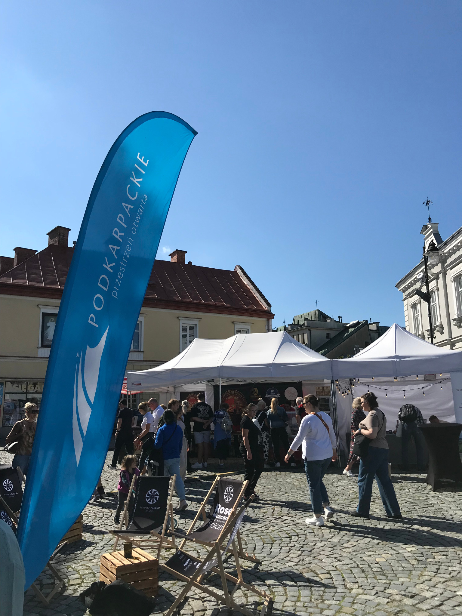 Smaki Karpat i Polskie Wina – stoiska podczas festiwalu