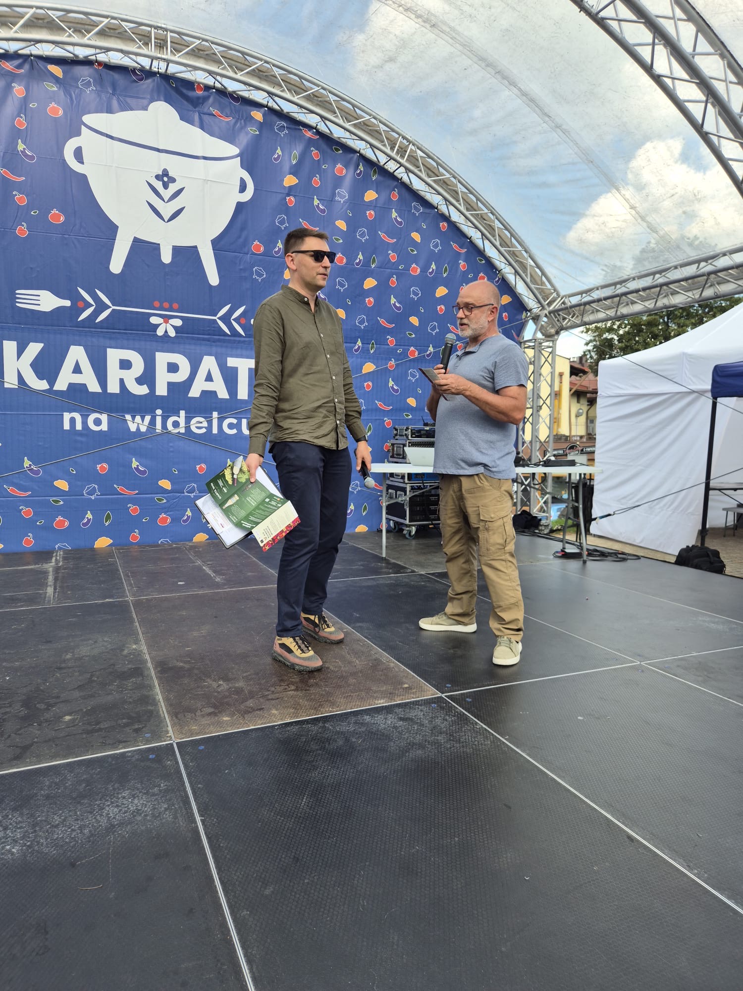 Smaki Karpat i Polskie Wina – pokaz kulinarny na scenie